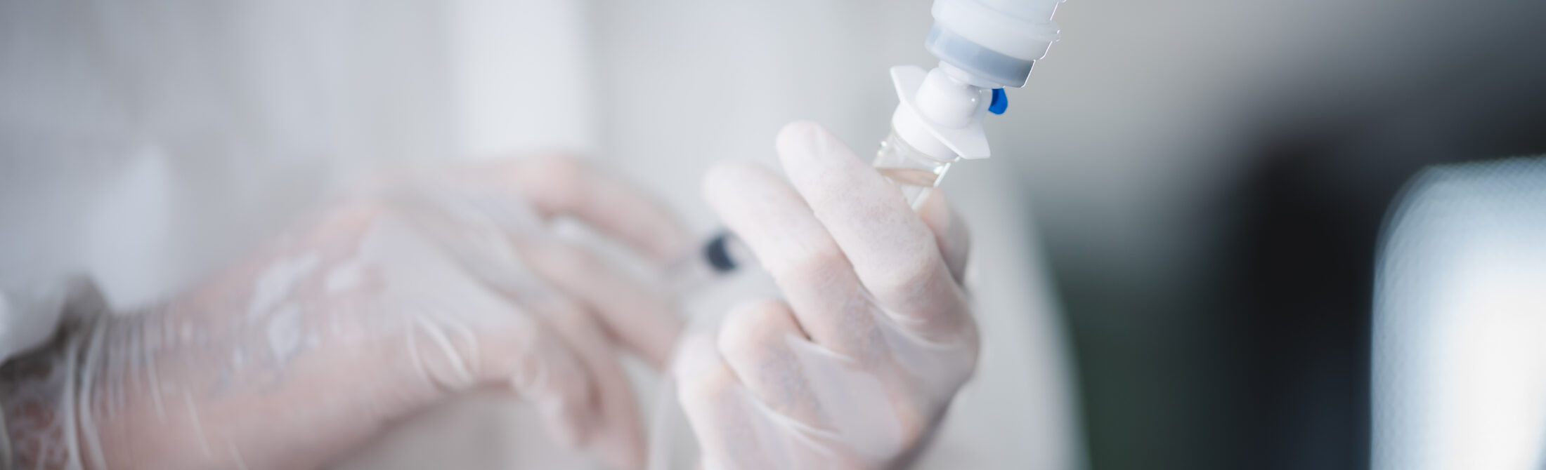 medicine health disease treatment concept, doctor injection liquid drug to saline bag in hospital room, drip treatment intravenous infusion, clinic health care medical concept medicine health disease treatment concept, doctor injection liquid drug to saline bag in hospital room, drip treatment intravenous infusion, clinic health care medical concept