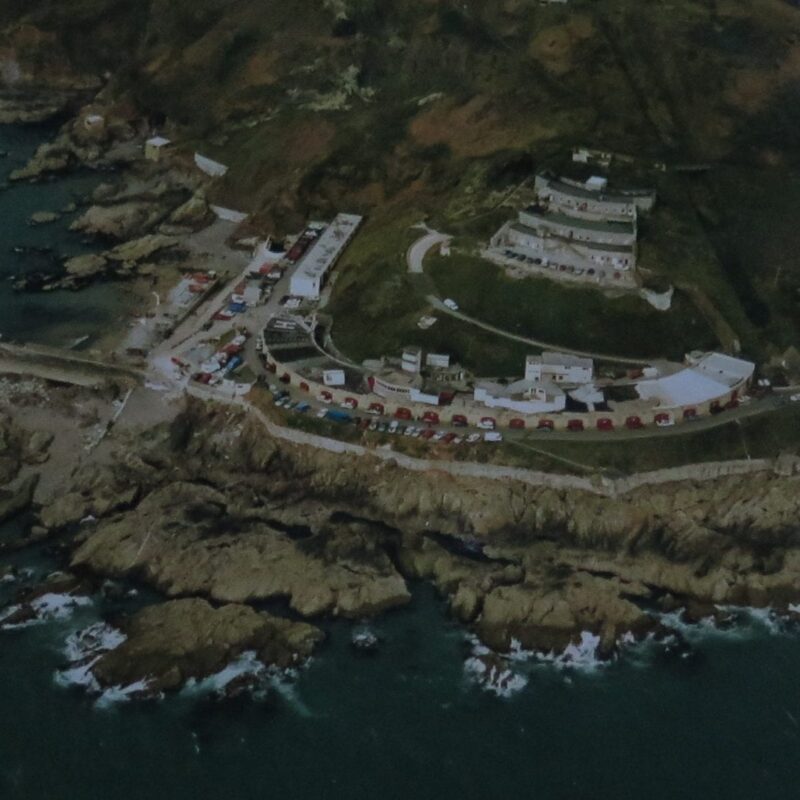 Fort Bovisand aerial picture. DDRC original location.